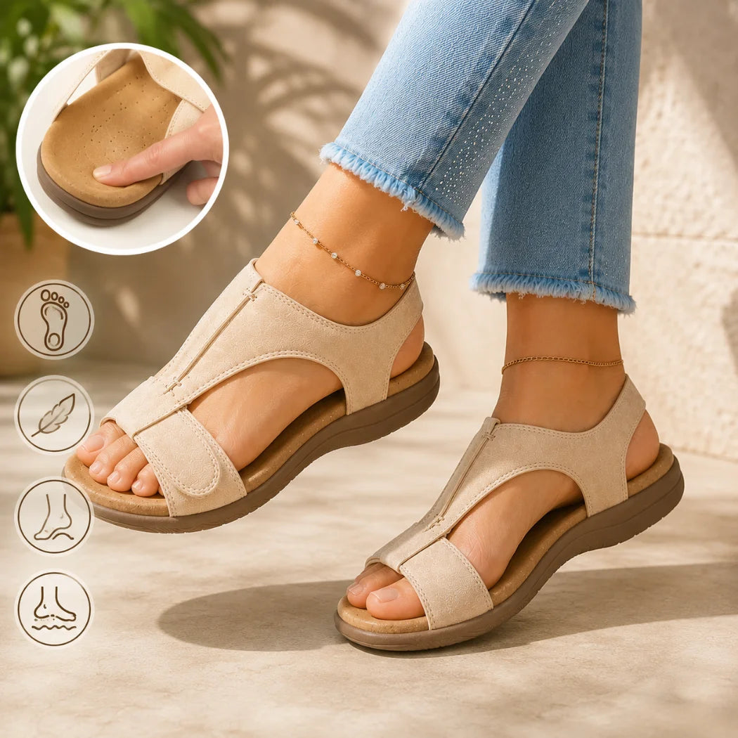 Nelly - Sandals with foot support