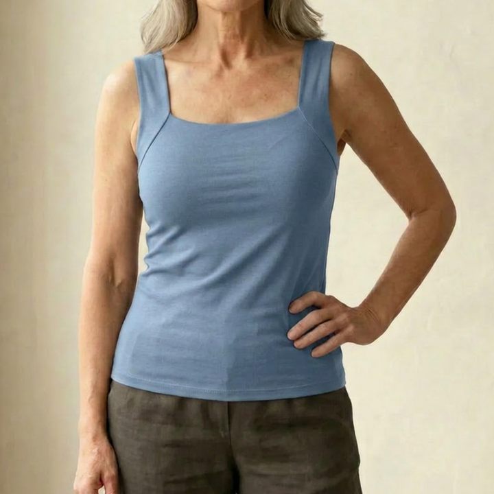Roxanne | Built-In Comfort Bra Tank Top