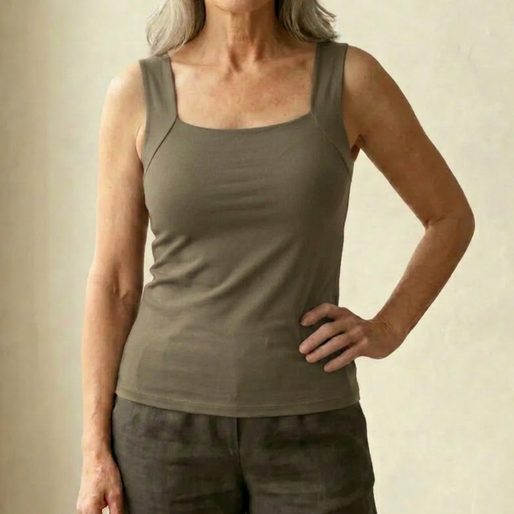 Roxanne | Built-In Comfort Bra Tank Top