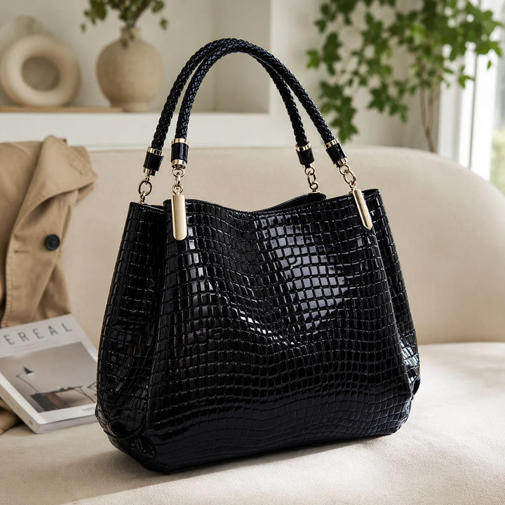 Lusso Milano - Crocodile Shoulder Bag