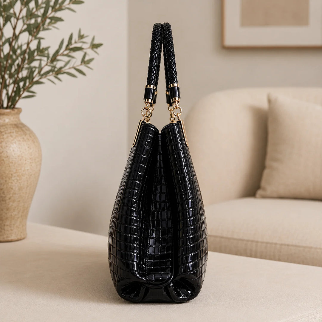 Lusso Milano - Crocodile Shoulder Bag