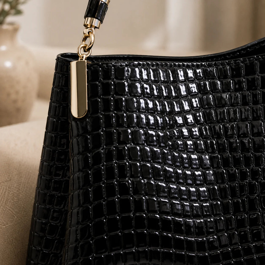 Lusso Milano - Crocodile Shoulder Bag