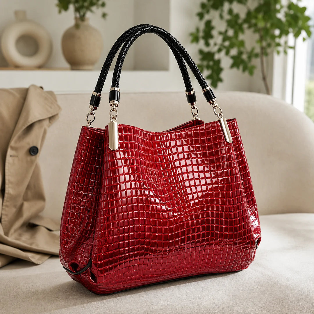 Lusso Milano - Crocodile Shoulder Bag