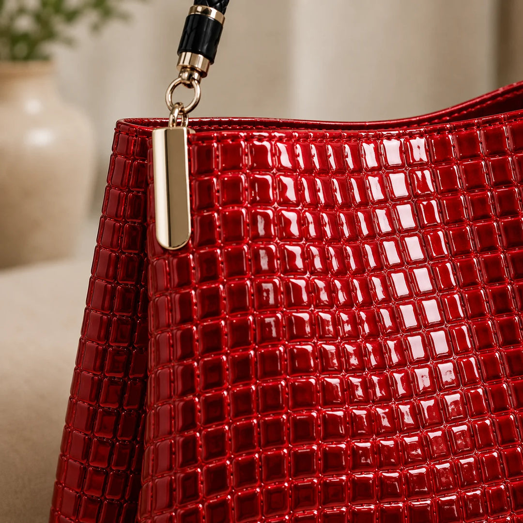 Lusso Milano - Crocodile Shoulder Bag