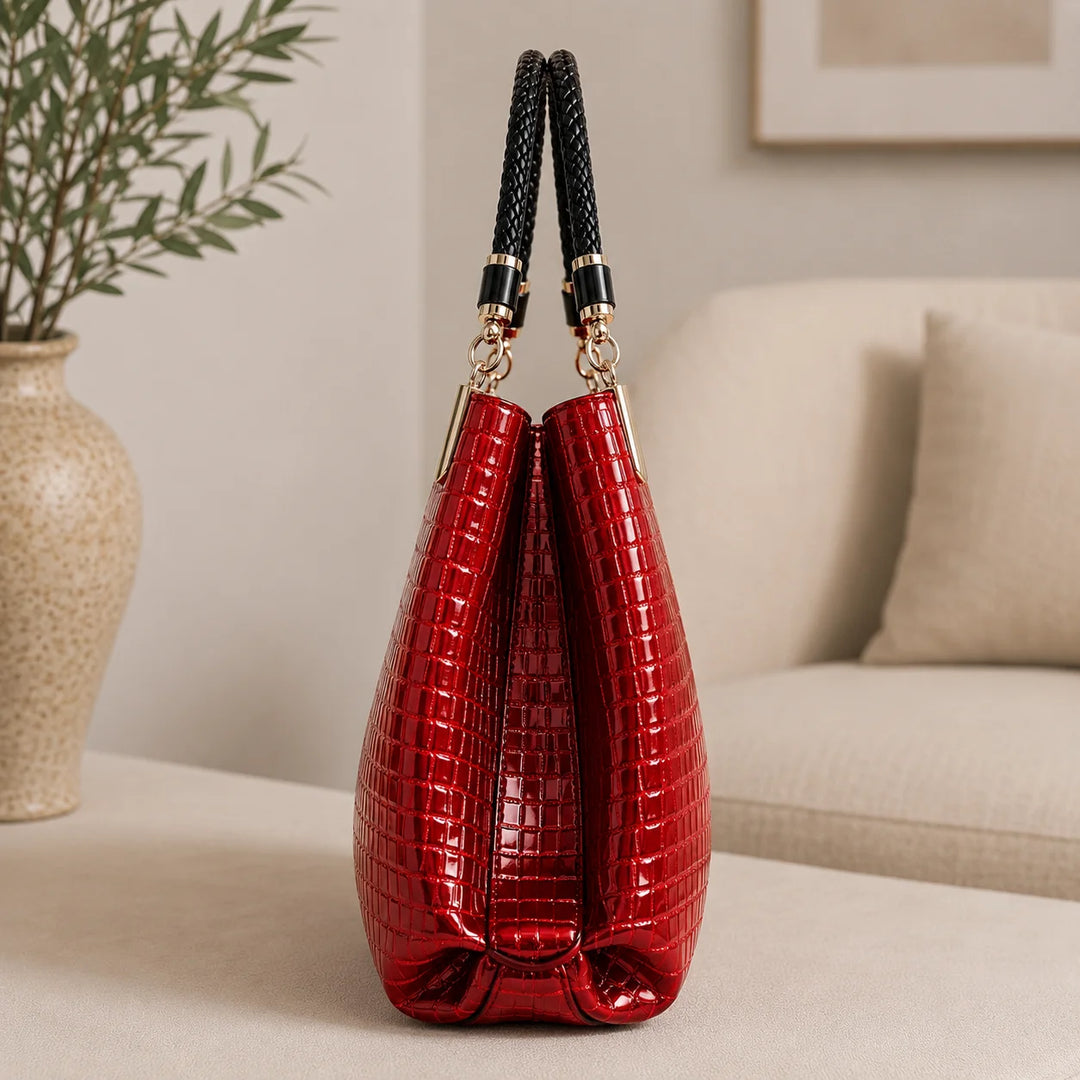 Lusso Milano - Crocodile Shoulder Bag