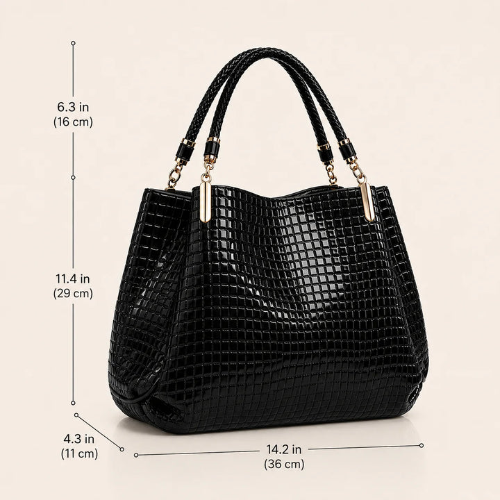 Lusso Milano - Crocodile Shoulder Bag