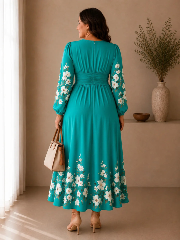 Aurelia - Floral Chiffon Dress