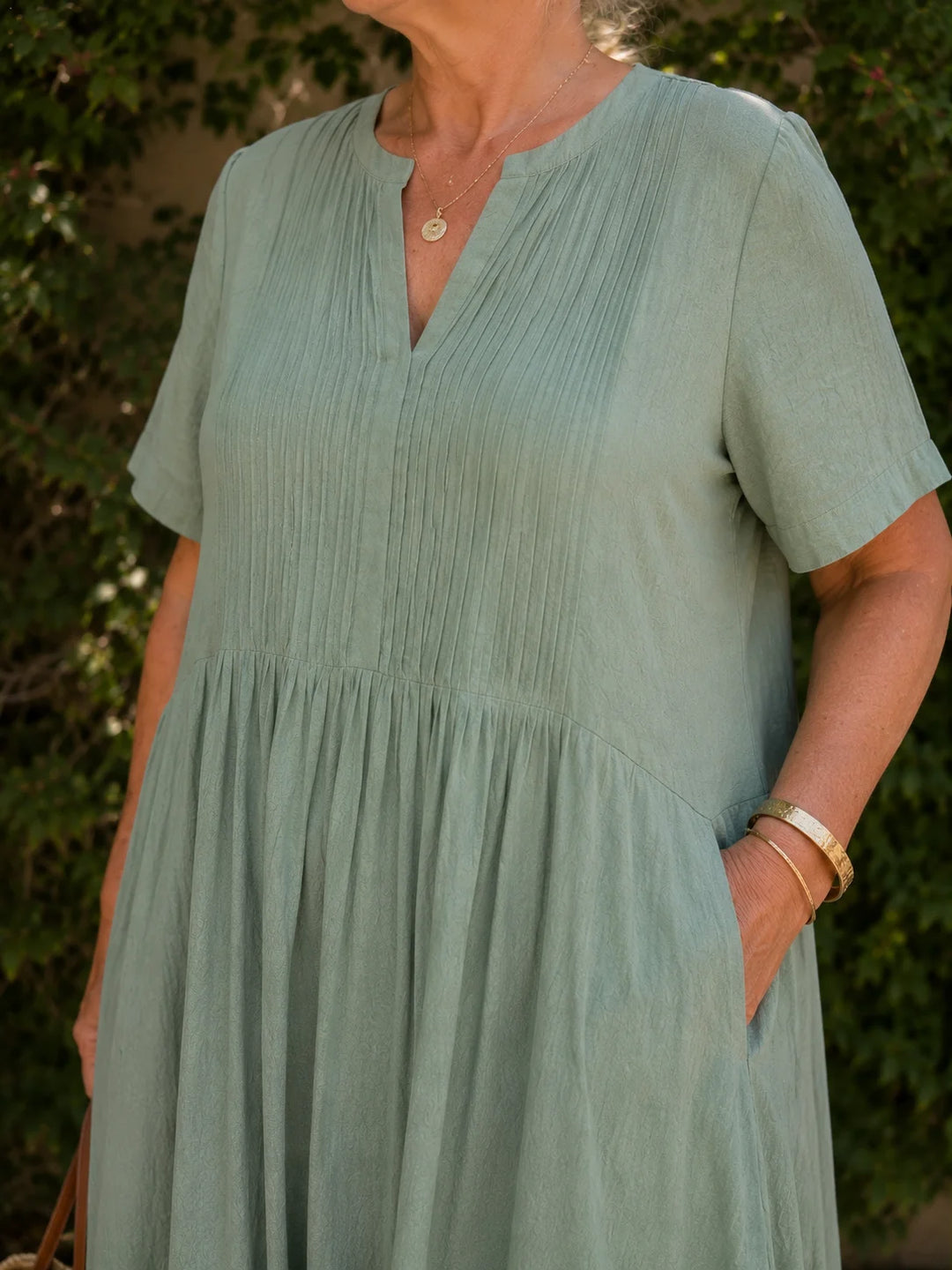 Dianna | Casual Pleated Dress