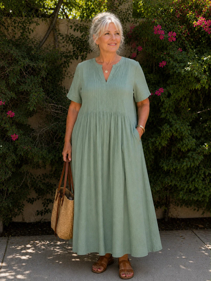Dianna | Casual Pleated Dress