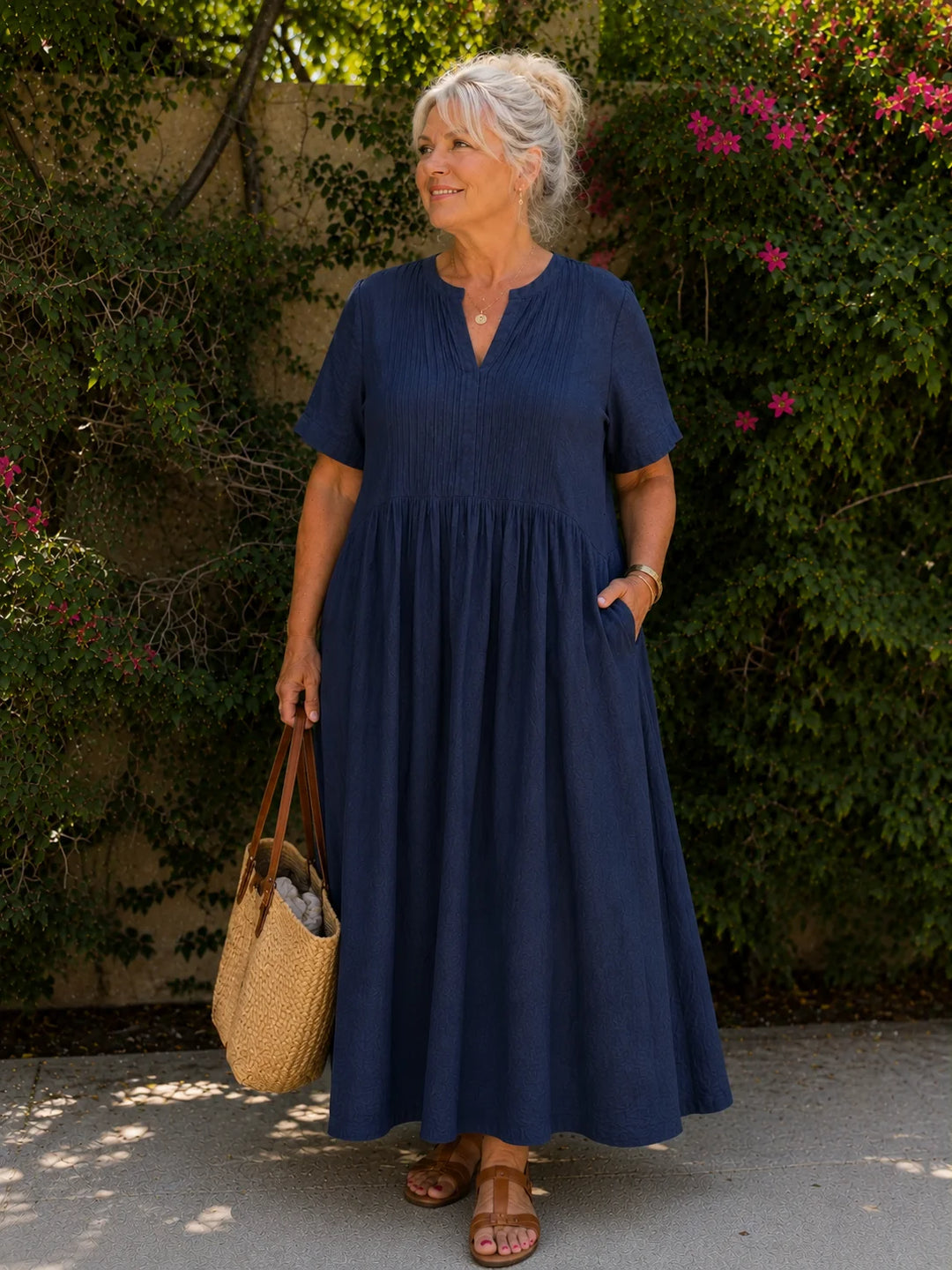 Dianna | Casual Pleated Dress