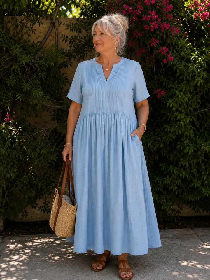 Dianna | Casual Pleated Dress