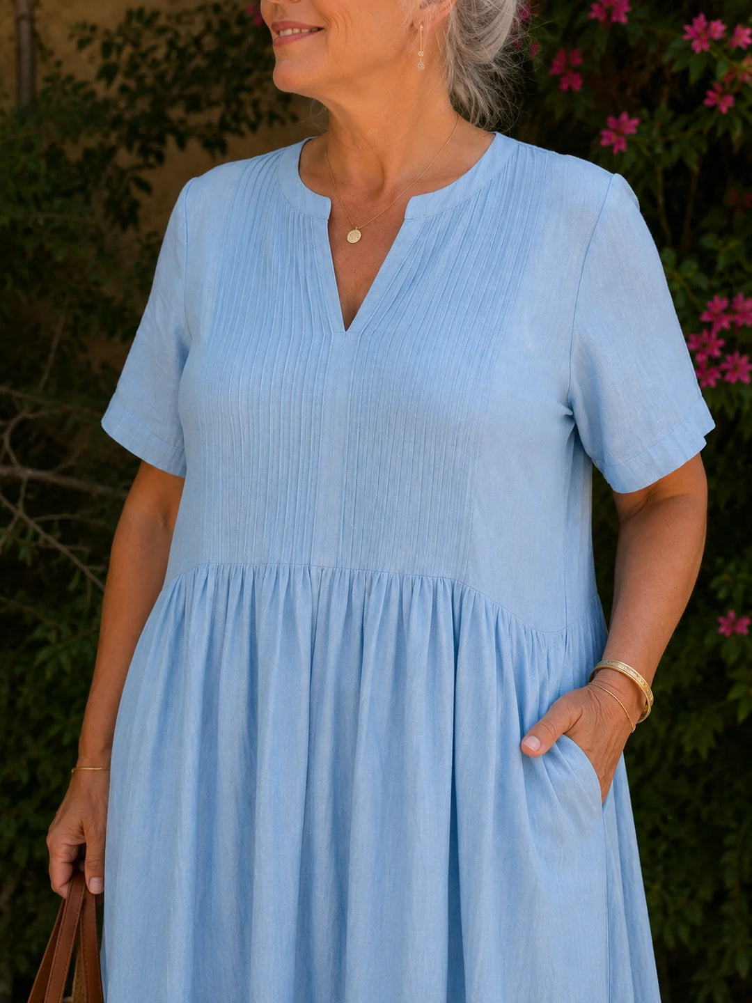 Dianna | Casual Pleated Dress