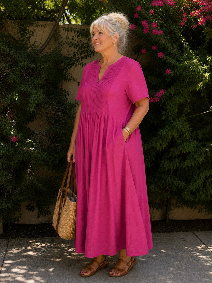 Dianna | Casual Pleated Dress