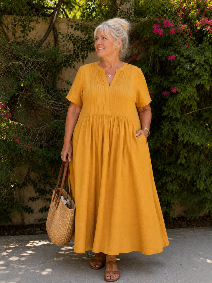 Dianna | Casual Pleated Dress