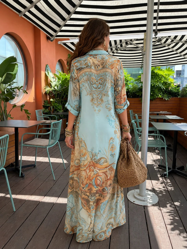 Baroque | Elegant flowing summer dress