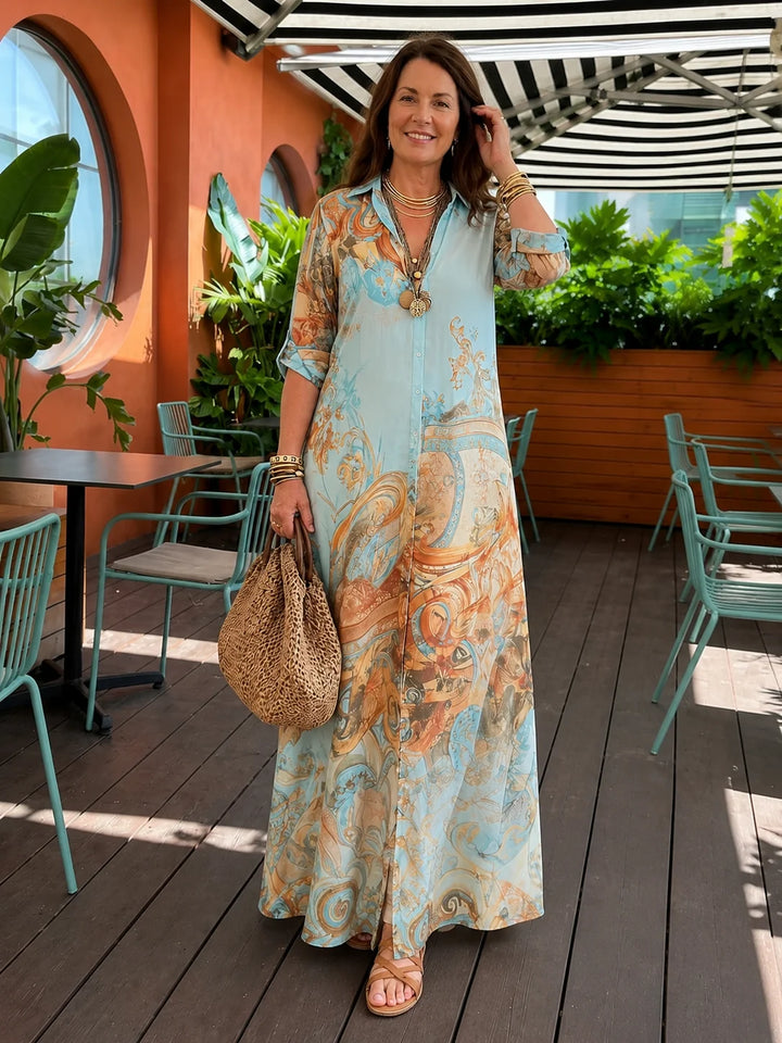 Baroque | Elegant flowing summer dress
