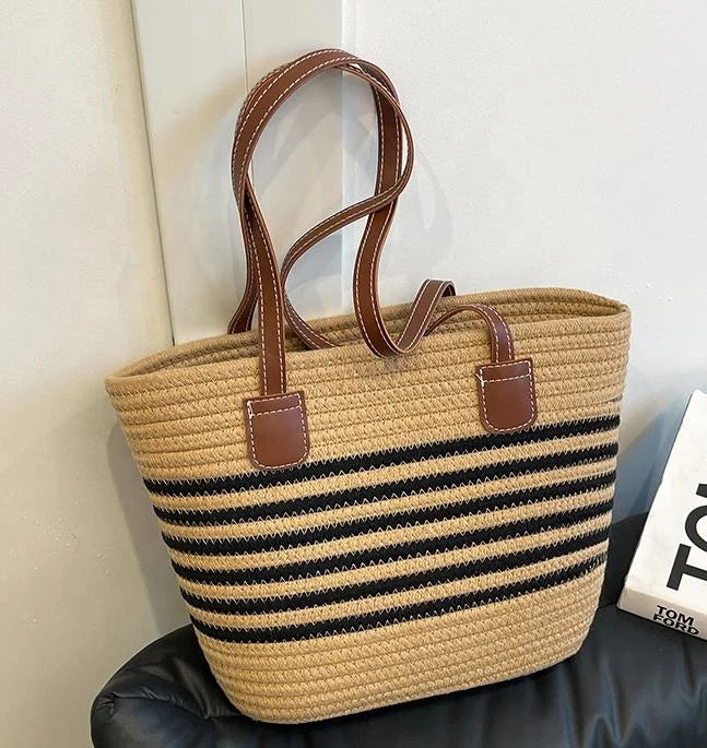 Florence — Striped Summer Tote