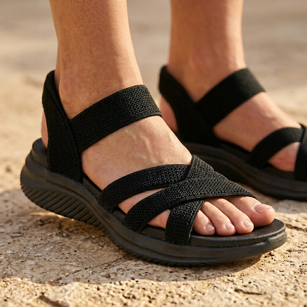 Elara – Knit Comfort Sandals