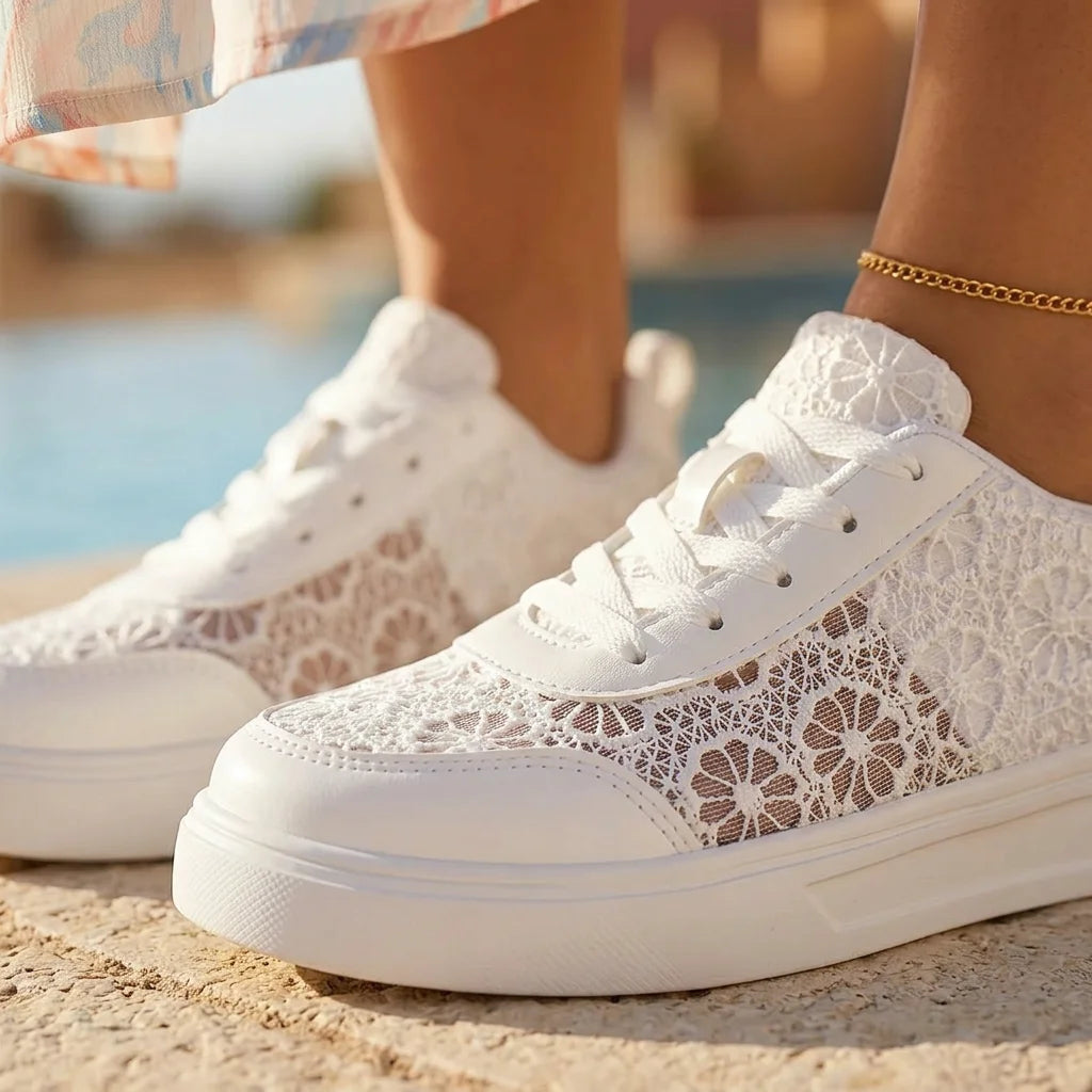 Clara - Lace Comfort Trainers