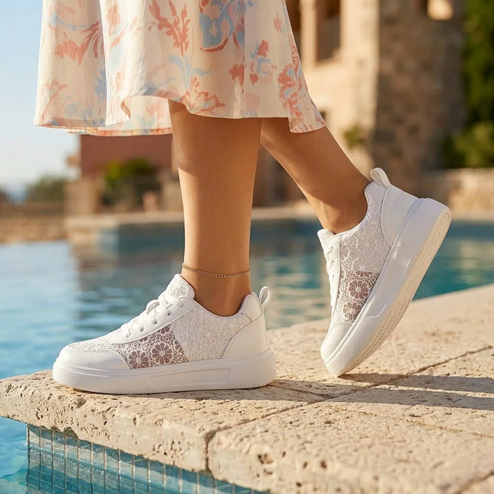Clara - Lace Comfort Trainers