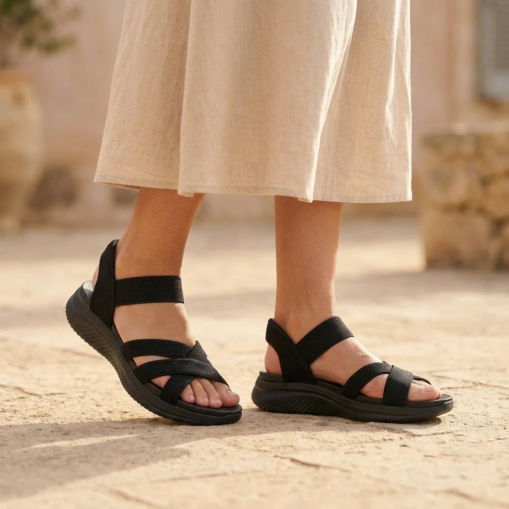 Elara – Knit Comfort Sandals