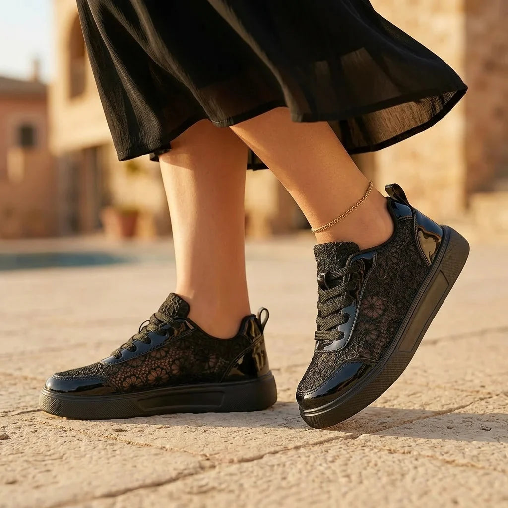 Clara - Lace Comfort Trainers