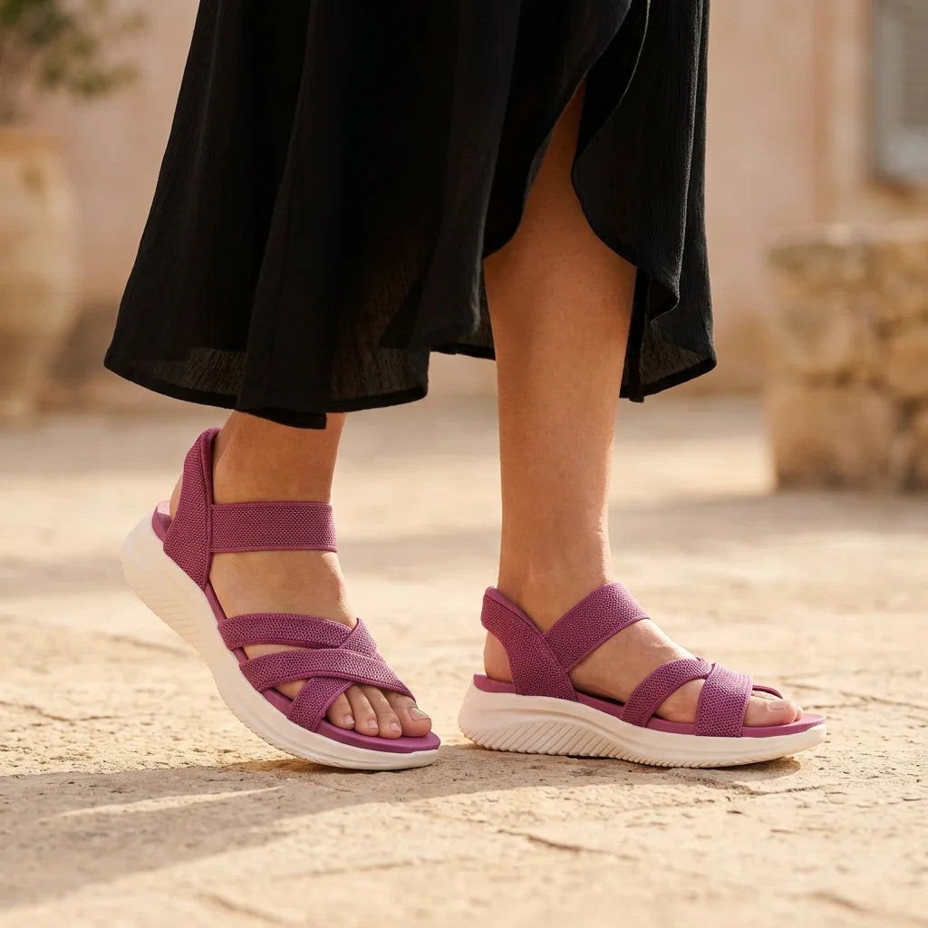 Elara – Knit Comfort Sandals