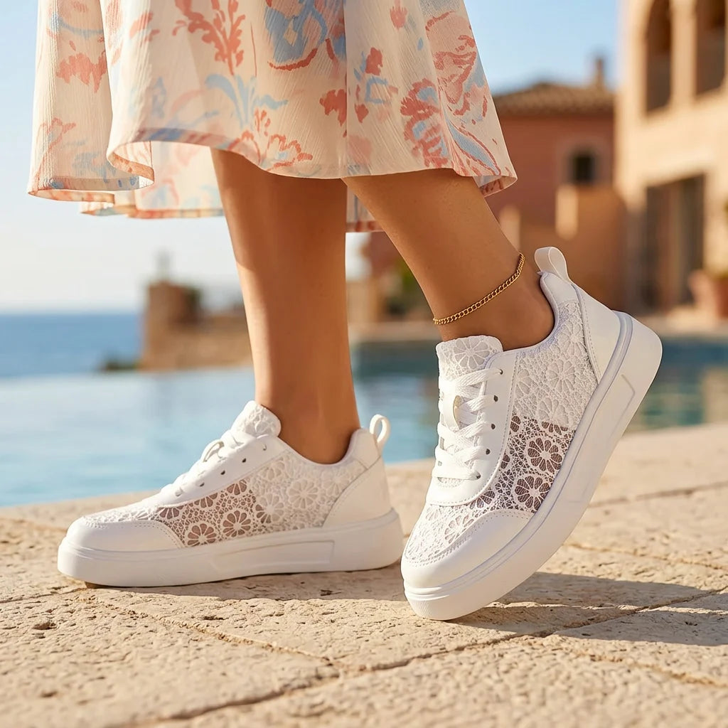 Clara - Lace Comfort Trainers