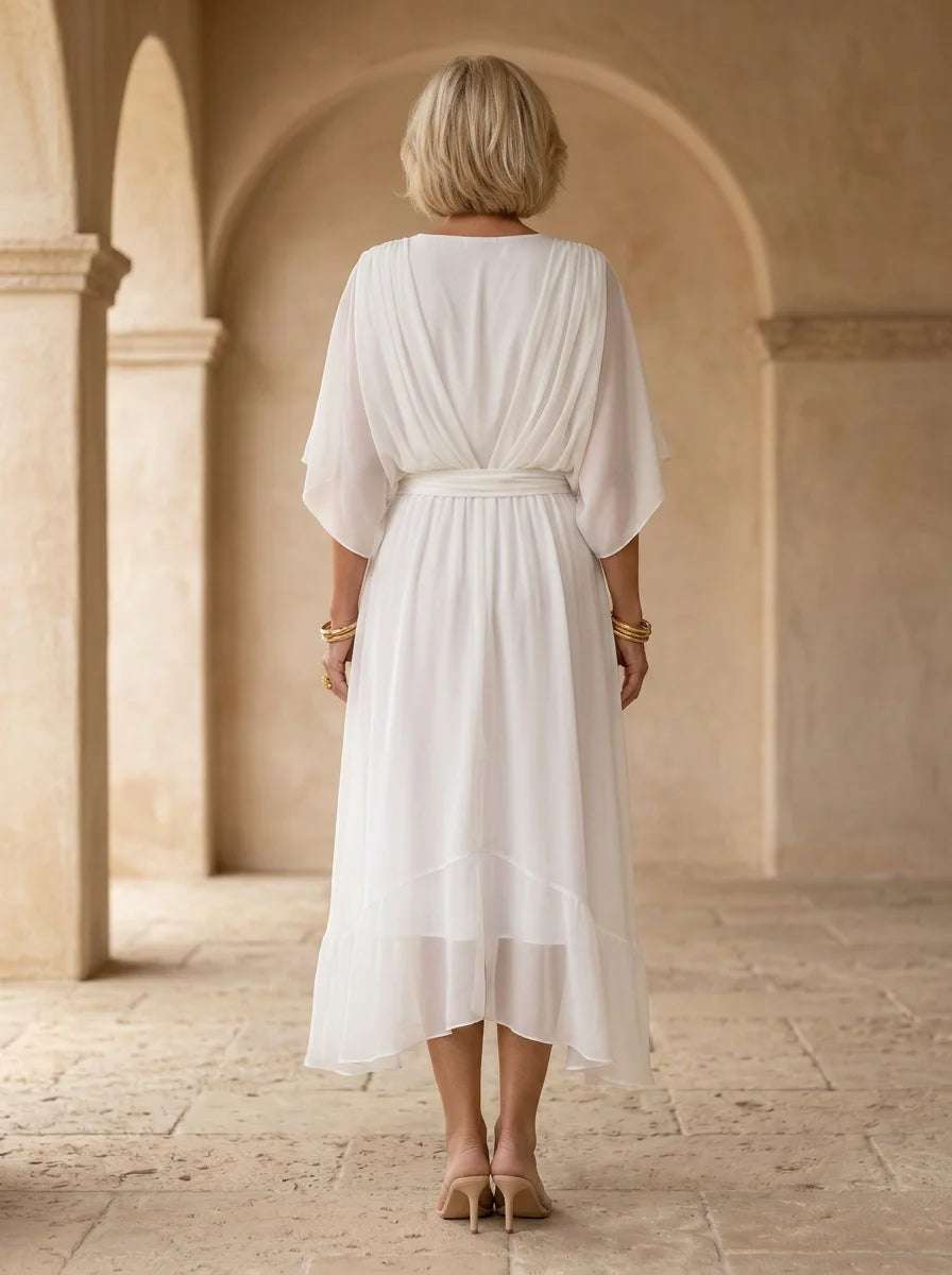 Sorena | Elegant V-Neck Maxi Dress