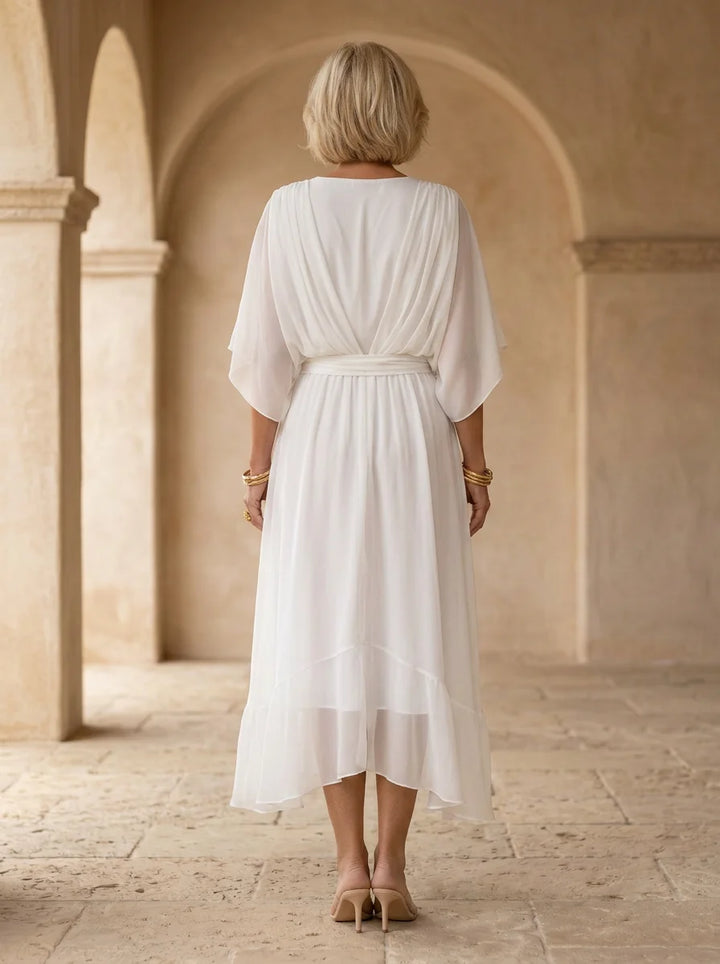 Sorena | Elegant V-Neck Maxi Dress