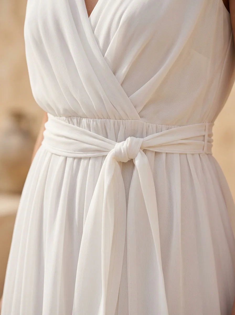 Sorena | Elegant V-Neck Maxi Dress