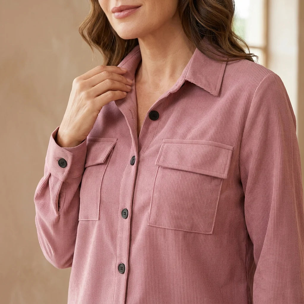 Corduroy Shirt – Warmth and Texture for Smart Casual Winter Wear