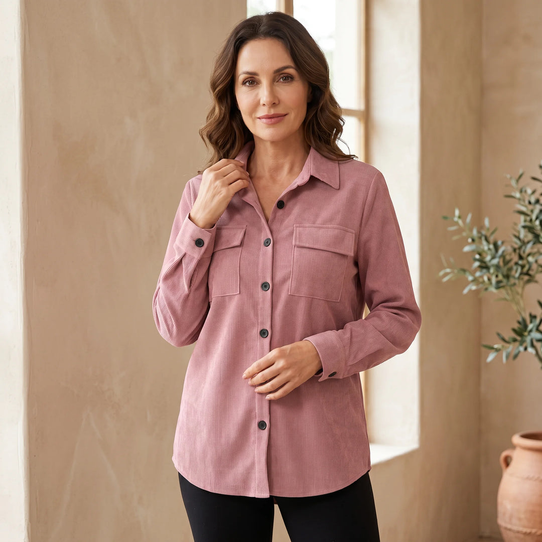 Corduroy Shirt – Warmth and Texture for Smart Casual Winter Wear