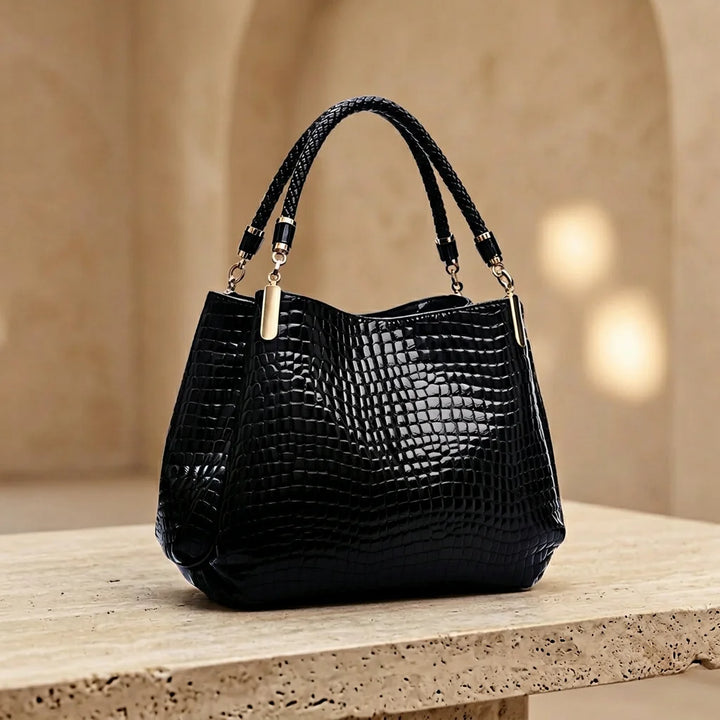 Lusso Milano - Crocodile Shoulder Bag