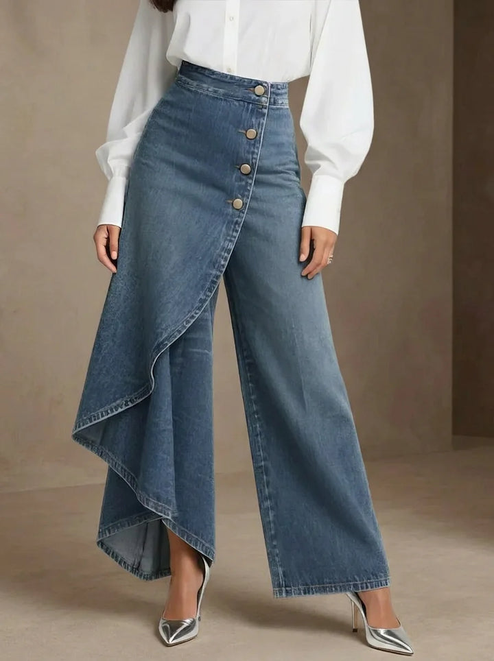 The Elara™ | Wide-Leg Jeans