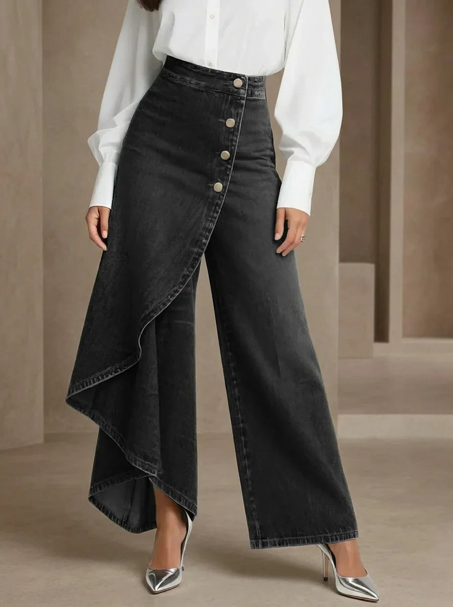 The Elara™ | Wide-Leg Jeans