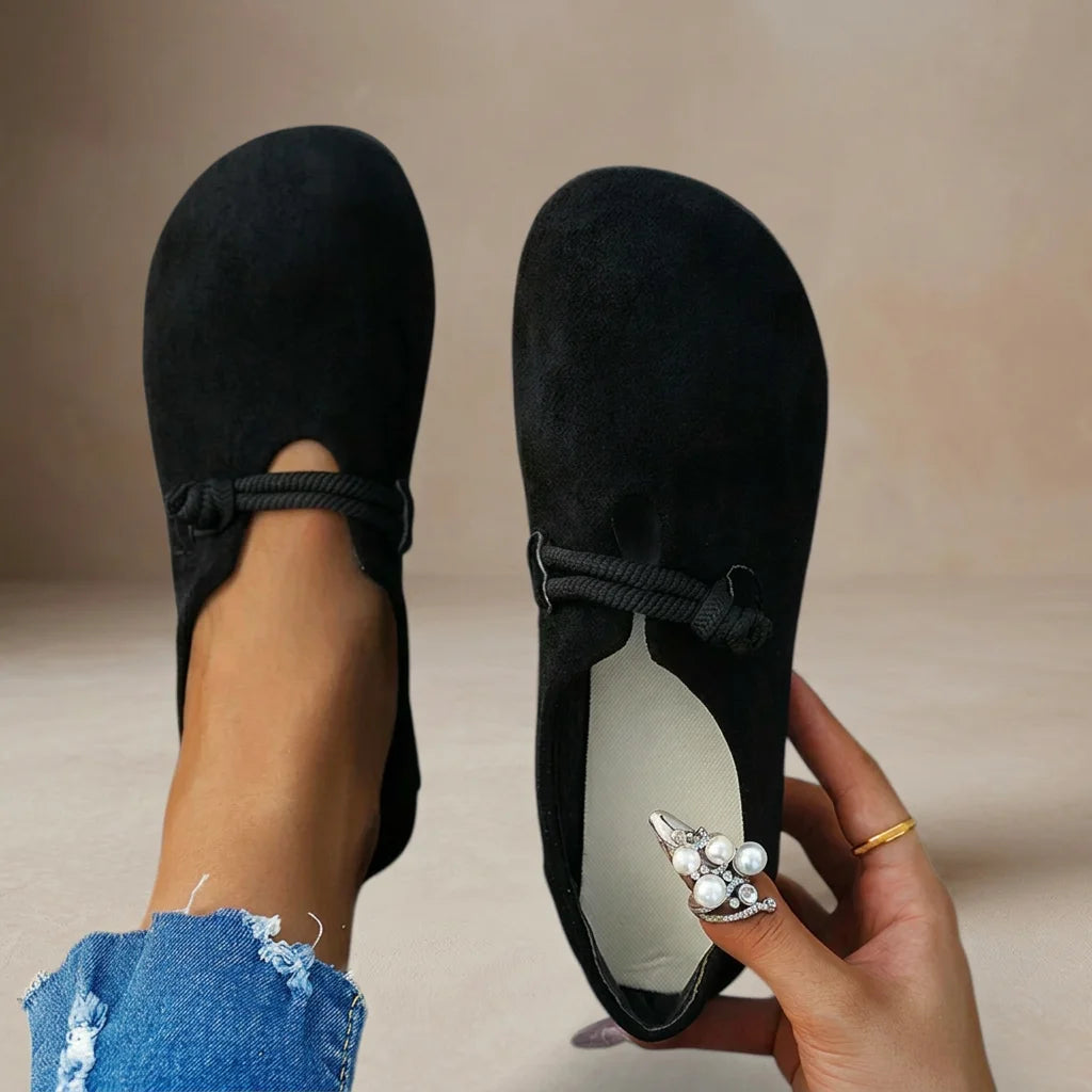 Lynda | Orthopaedic Rope-Detail Loafers