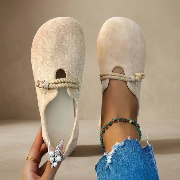 Lynda | Orthopaedic Rope-Detail Loafers