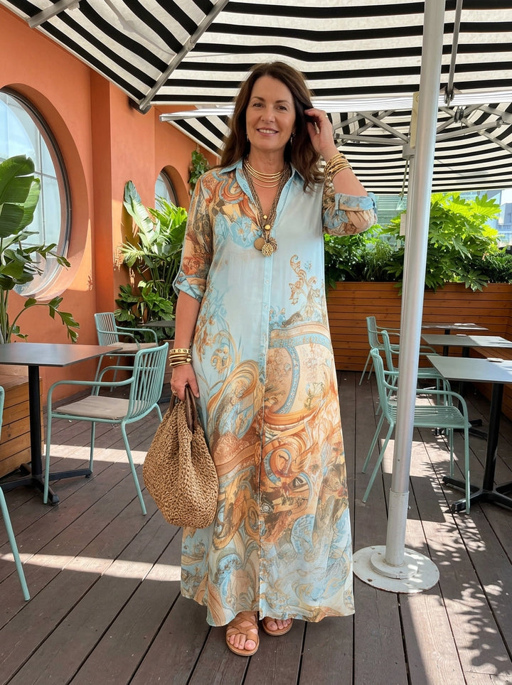 Baroque™️ | Elegant flowing summer dress