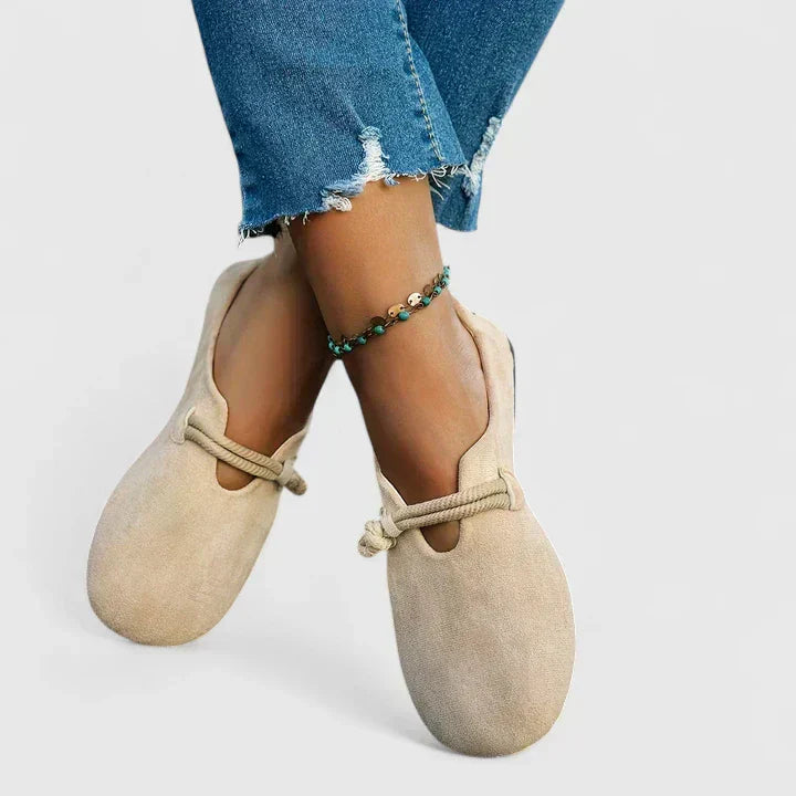 Lynda | Orthopaedic Rope-Detail Loafers