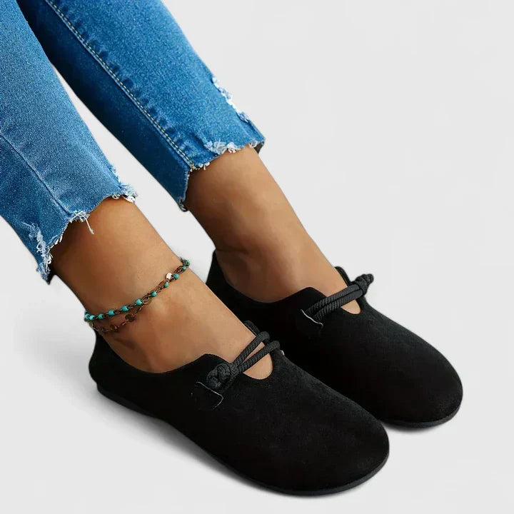 Lynda | Orthopaedic Rope-Detail Loafers