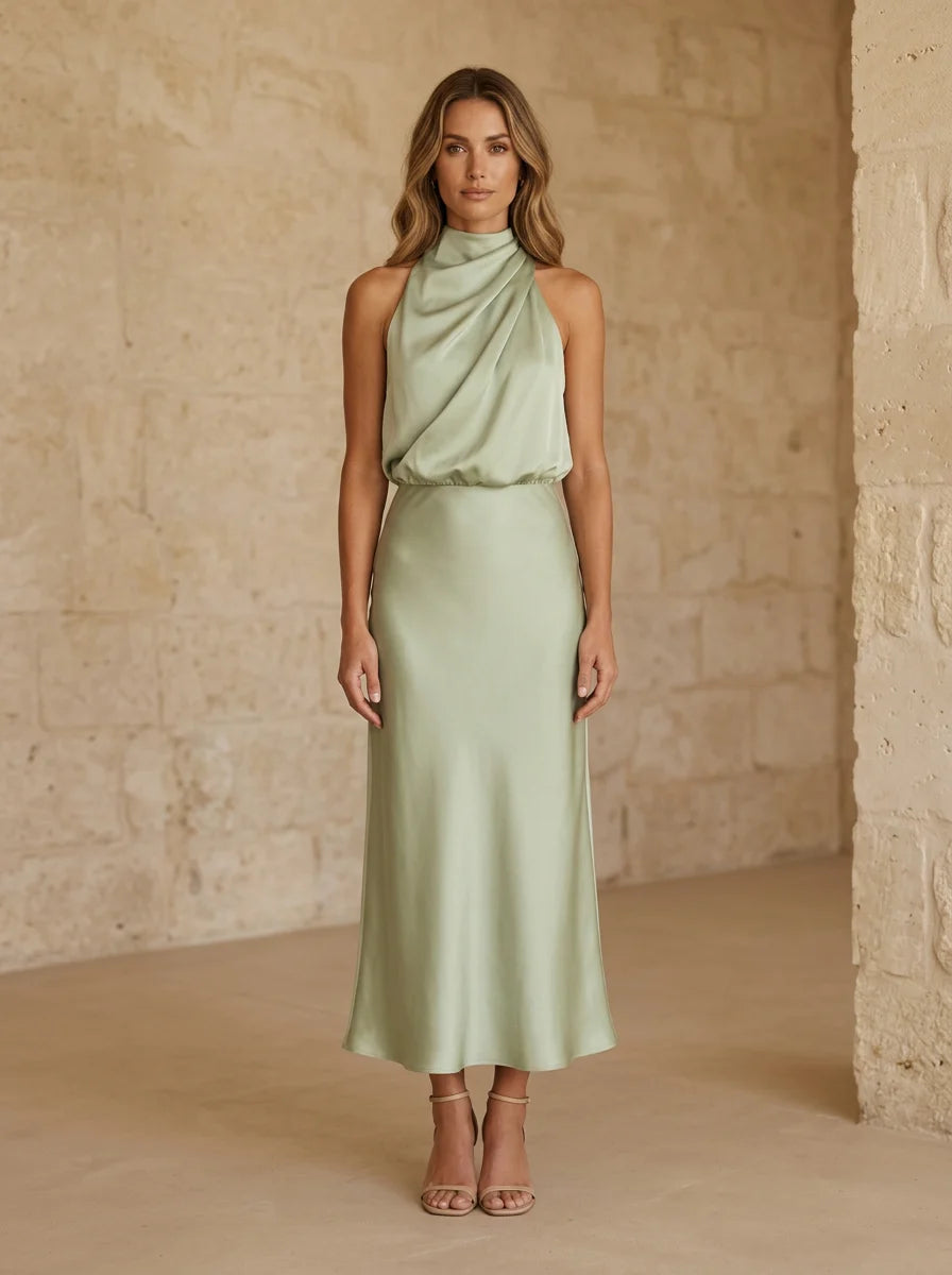 Satin Maxi Dress – Effortless Elegance for Special Occasions